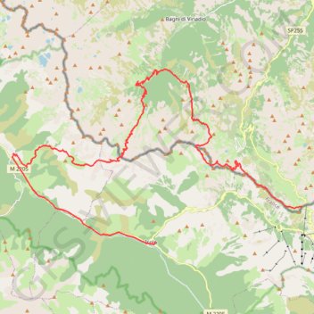 Itinéraire Lacs de Lausfer et Colle Longue, distance, dénivelé, altitude, carte, profil, trace GPS