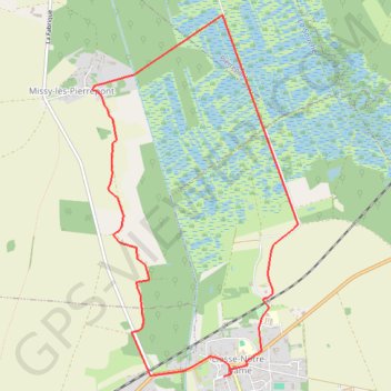 Itinéraire Le bois Semé, distance, dénivelé, altitude, carte, profil, trace GPS