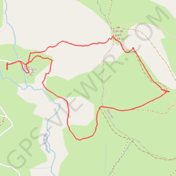 Itinéraire Santa Maria de Belloc, distance, dénivelé, altitude, carte, profil, trace GPS