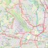 Itinéraire 2022-11-13-01, distance, dénivelé, altitude, carte, profil, trace GPS