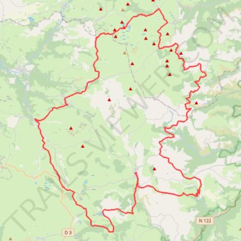 Itinéraire R4/25/116-21173889, distance, dénivelé, altitude, carte, profil, trace GPS