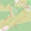 Itinéraire Crête et Madonne d'Utelle, distance, dénivelé, altitude, carte, profil, trace GPS