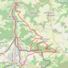 Itinéraire Givet par Hastière, distance, dénivelé, altitude, carte, profil, trace GPS