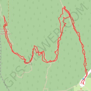 Itinéraire Col des Contrebandiers - Mont Baron, distance, dénivelé, altitude, carte, profil, trace GPS