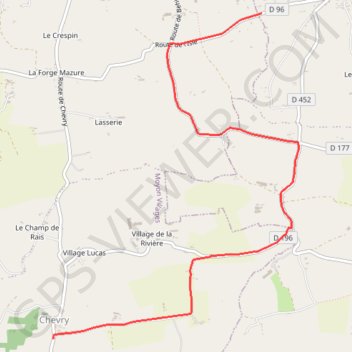 Itinéraire ES 1, distance, dénivelé, altitude, carte, profil, trace GPS
