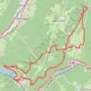 Itinéraire Randonnée des 3 Lacs - Nantua, distance, dénivelé, altitude, carte, profil, trace GPS