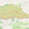 Itinéraire Raquettes sur le Plateau de Calern, distance, dénivelé, altitude, carte, profil, trace GPS