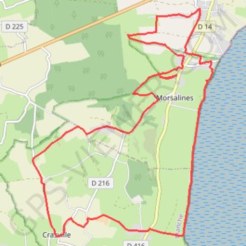 Itinéraire 18km, distance, dénivelé, altitude, carte, profil, trace GPS