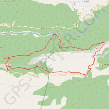 Itinéraire Les Ferres - Conségudes, distance, dénivelé, altitude, carte, profil, trace GPS