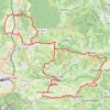 Itinéraire Adé - circuit, distance, dénivelé, altitude, carte, profil, trace GPS