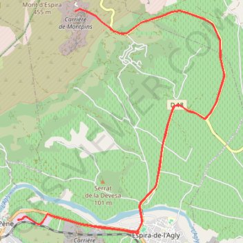 Itinéraire trace, distance, dénivelé, altitude, carte, profil, trace GPS
