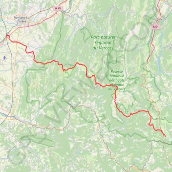 Itinéraire TRAVAIL_troncon_jap8I, distance, dénivelé, altitude, carte, profil, trace GPS