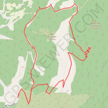 Itinéraire Les aiguiers de Saint Saturnin lèz Apt, distance, dénivelé, altitude, carte, profil, trace GPS