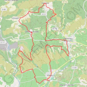 Itinéraire 2019-04-04 11:15:42, distance, dénivelé, altitude, carte, profil, trace GPS