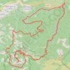 Itinéraire Estérel, distance, dénivelé, altitude, carte, profil, trace GPS