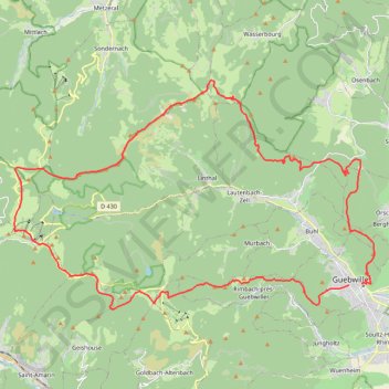 Itinéraire Tour du Vallon complet, distance, dénivelé, altitude, carte, profil, trace GPS