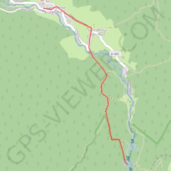 Itinéraire Cirque de Saint-Même, distance, dénivelé, altitude, carte, profil, trace GPS