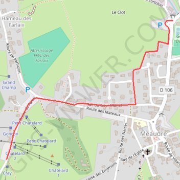 Itinéraire v03quat, distance, dénivelé, altitude, carte, profil, trace GPS