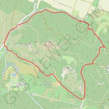 Itinéraire Mon parcours, distance, dénivelé, altitude, carte, profil, trace GPS