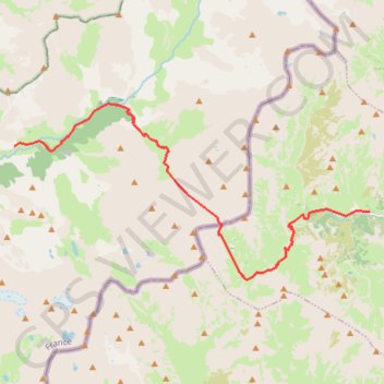 Itinéraire Retour Maljasset Via Col de l'Autaret, distance, dénivelé, altitude, carte, profil, trace GPS