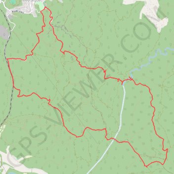 Itinéraire Meyrargues Jas le Ligoures, distance, dénivelé, altitude, carte, profil, trace GPS