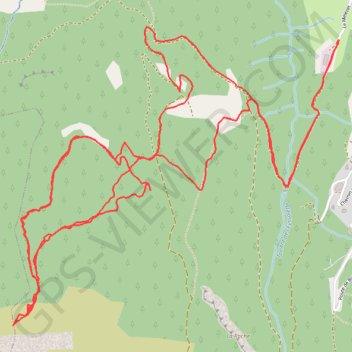 Itinéraire Crête de la Mazelières, distance, dénivelé, altitude, carte, profil, trace GPS