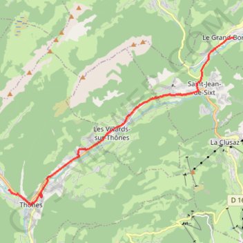 Itinéraire L6263_10, distance, dénivelé, altitude, carte, profil, trace GPS