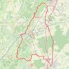 Itinéraire GPX Download: Voie des Vignes à vélo – Volnay Rondje vanuit Santenay-les-Bains, distance, dénivelé, altitude, carte, profil, trace GPS