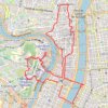 Itinéraire Dans Lyon, distance, dénivelé, altitude, carte, profil, trace GPS