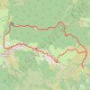 Itinéraire Mendaur en circuit depuis Bostorratz (Elgorriaga), distance, dénivelé, altitude, carte, profil, trace GPS
