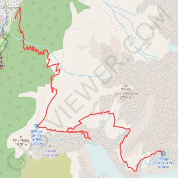 Itinéraire 27.07.2017 Marche d'approche Refuge Conscrits, distance, dénivelé, altitude, carte, profil, trace GPS