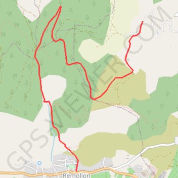 Itinéraire Le Bas Col, distance, dénivelé, altitude, carte, profil, trace GPS