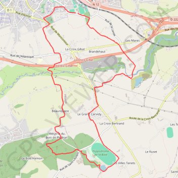 Itinéraire Saint laurent ville tahois, distance, dénivelé, altitude, carte, profil, trace GPS