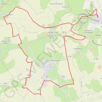 Itinéraire 1 - Trail_18 (1), distance, dénivelé, altitude, carte, profil, trace GPS