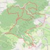 Itinéraire Autour des cols de la luère et de la croix du ban, distance, dénivelé, altitude, carte, profil, trace GPS