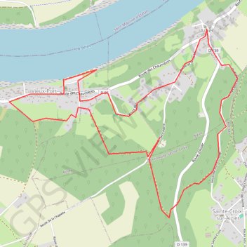 Itinéraire Vieux-Port, distance, dénivelé, altitude, carte, profil, trace GPS