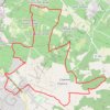 Itinéraire De Varrains à Champigny, distance, dénivelé, altitude, carte, profil, trace GPS