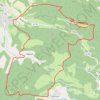 Itinéraire Sacré Trail des Collines de Tullins, distance, dénivelé, altitude, carte, profil, trace GPS