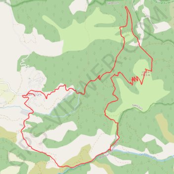 Itinéraire Sommet de l'Agra, distance, dénivelé, altitude, carte, profil, trace GPS
