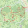 Itinéraire pouzac-2305280, distance, dénivelé, altitude, carte, profil, trace GPS