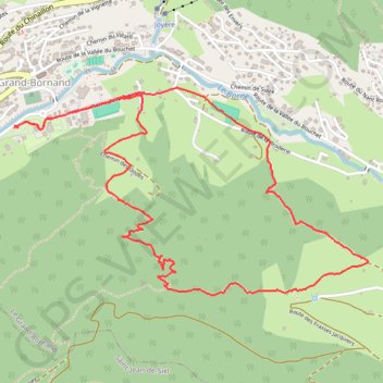 Itinéraire Le Grand-Bornand raquette, distance, dénivelé, altitude, carte, profil, trace GPS