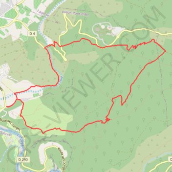 Itinéraire Les balcons de l'Ibie, distance, dénivelé, altitude, carte, profil, trace GPS