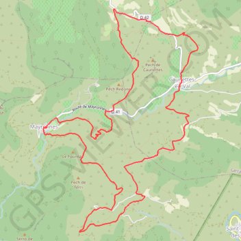 Itinéraire 11-414, distance, dénivelé, altitude, carte, profil, trace GPS