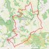 Itinéraire Monts d'Arrée, Le Cloitre, distance, dénivelé, altitude, carte, profil, trace GPS