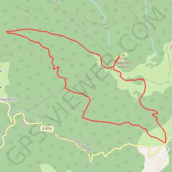 Itinéraire Boucle du pic de paloumère, distance, dénivelé, altitude, carte, profil, trace GPS