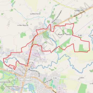 Itinéraire Randonnée Pédestre, distance, dénivelé, altitude, carte, profil, trace GPS