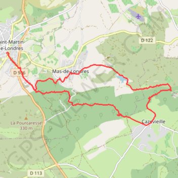 Itinéraire Le Mac de la Jasse, distance, dénivelé, altitude, carte, profil, trace GPS