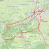 Itinéraire Rando Hoëgne Vesdre Verviers, distance, dénivelé, altitude, carte, profil, trace GPS