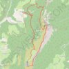 Itinéraire Moucherotte par le Pas de la Bergère, distance, dénivelé, altitude, carte, profil, trace GPS