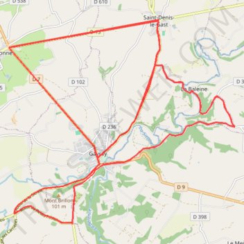 Itinéraire 2ème étape - En circuits, distance, dénivelé, altitude, carte, profil, trace GPS